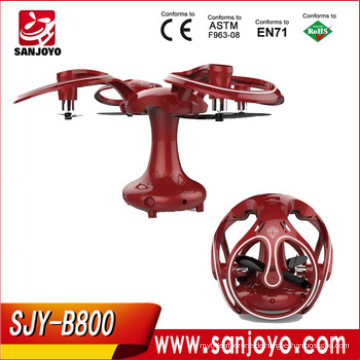 2018 Neue Ankunft SJY-B800 Selfie Drone Mit Wifi FPV 0.3MP Kamera Mini Drone Mit Controller Spielzeug Fliegende Eierball SJY-B800